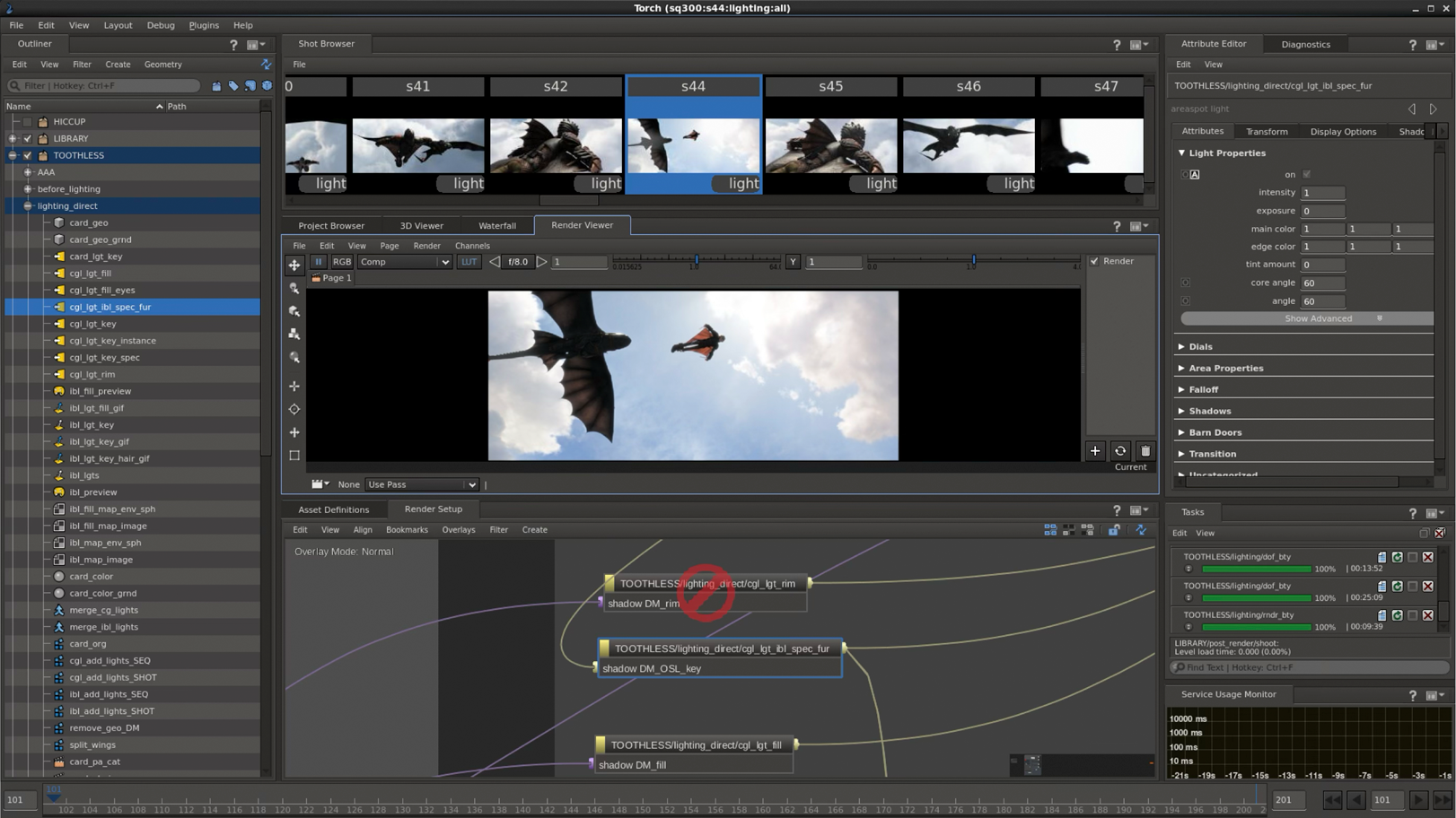 Torch: 3D Lighting Film Production Tool